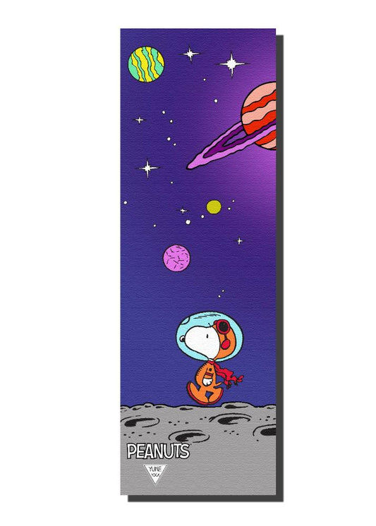 Yune Yoga Mat Peanuts Snoopy Space by Yune Yoga