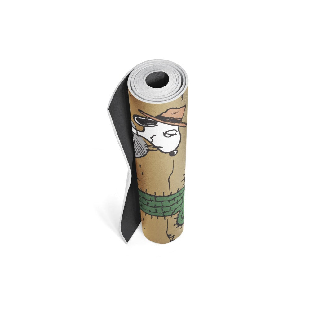  Yune Yoga Yune Yoga Mat Peanuts Snoopy Spike Desert by Yune Yoga - Default Title - Bonton