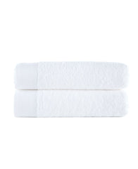 Solid Signature 2 Piece Bath Sheet Set