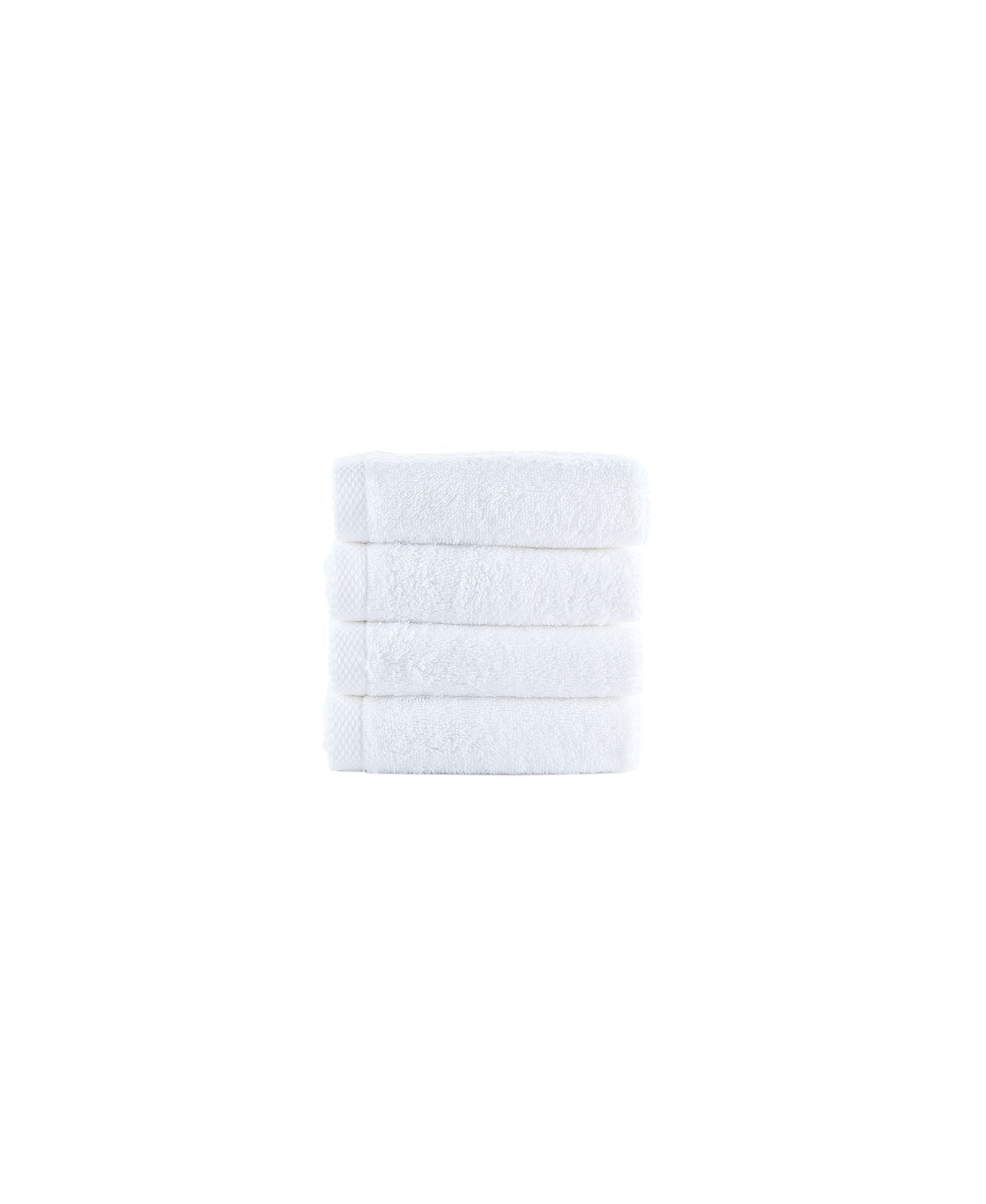  Brooks Brothers Solid Signature 4 Piece Wash Towel Set - Navy - Bonton