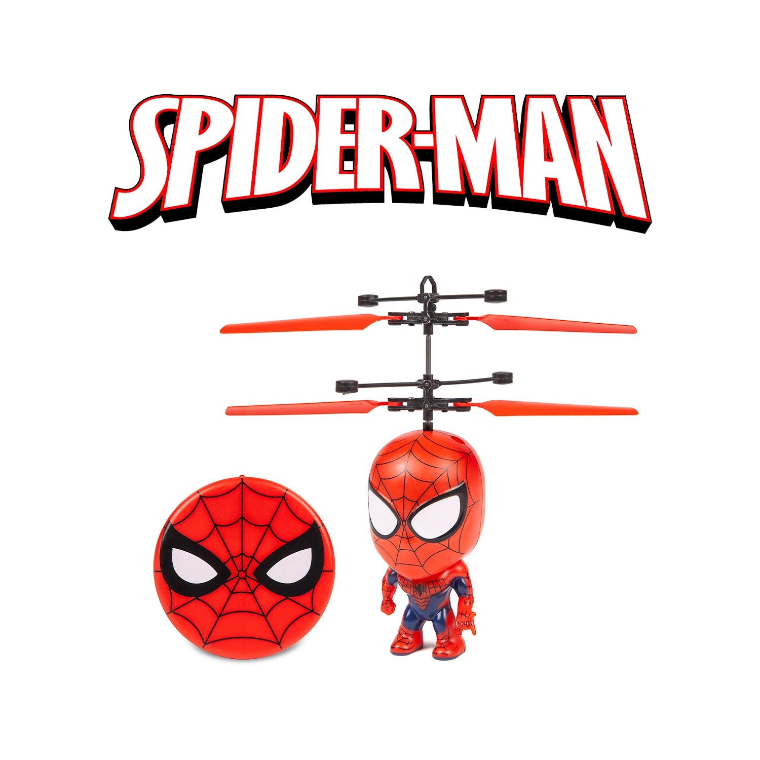 HobbyTron SpiderMan Big Head UFO - Default Title - Bonton