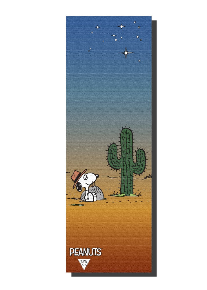  Yune Yoga Yune Yoga Mat Peanuts Snoopy Spike Desert by Yune Yoga - Default Title - Bonton