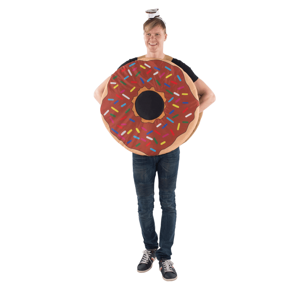  Dress Up America Sprinkle Doughnut Costume - Adults by Dress Up America - Default Title - Bonton