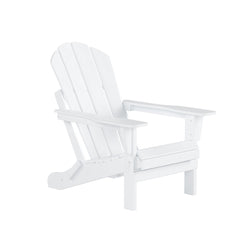 Outdoor Patio Folding Adirondack Chair, Set of 4