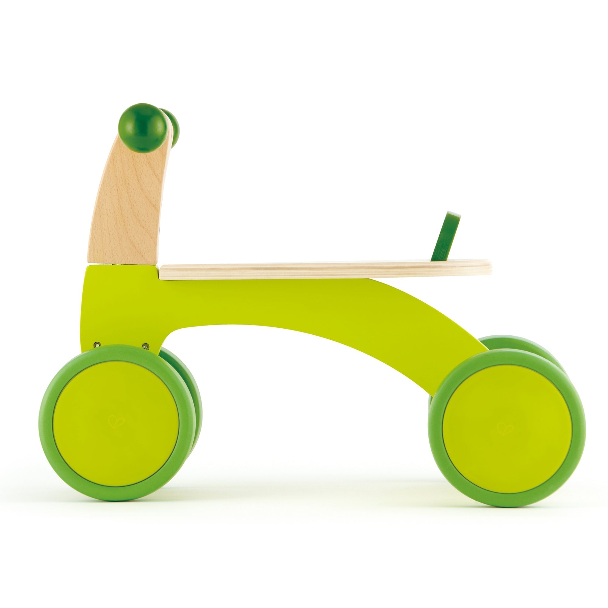  Hape Hape Scoot Around Ride-On Wood Balance Bike in Bright Green - Multi - Bonton