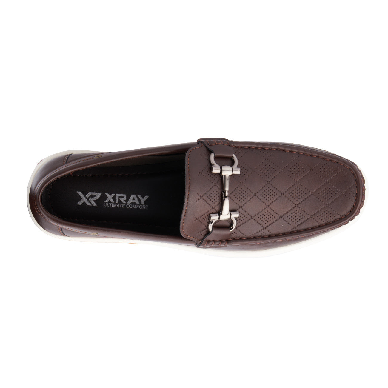  Xray Footwear Men's Miklos Dress Casual Loafers - BROWN - Bonton