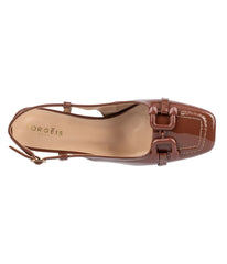 Torgeis Women's Freesia Slingback Cognac