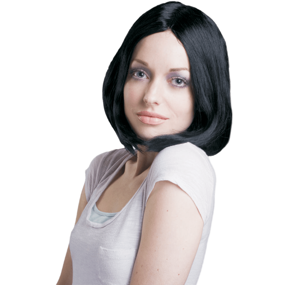  Dress Up America Straight Hair Black Wig by Dress Up America - Default Title - Bonton