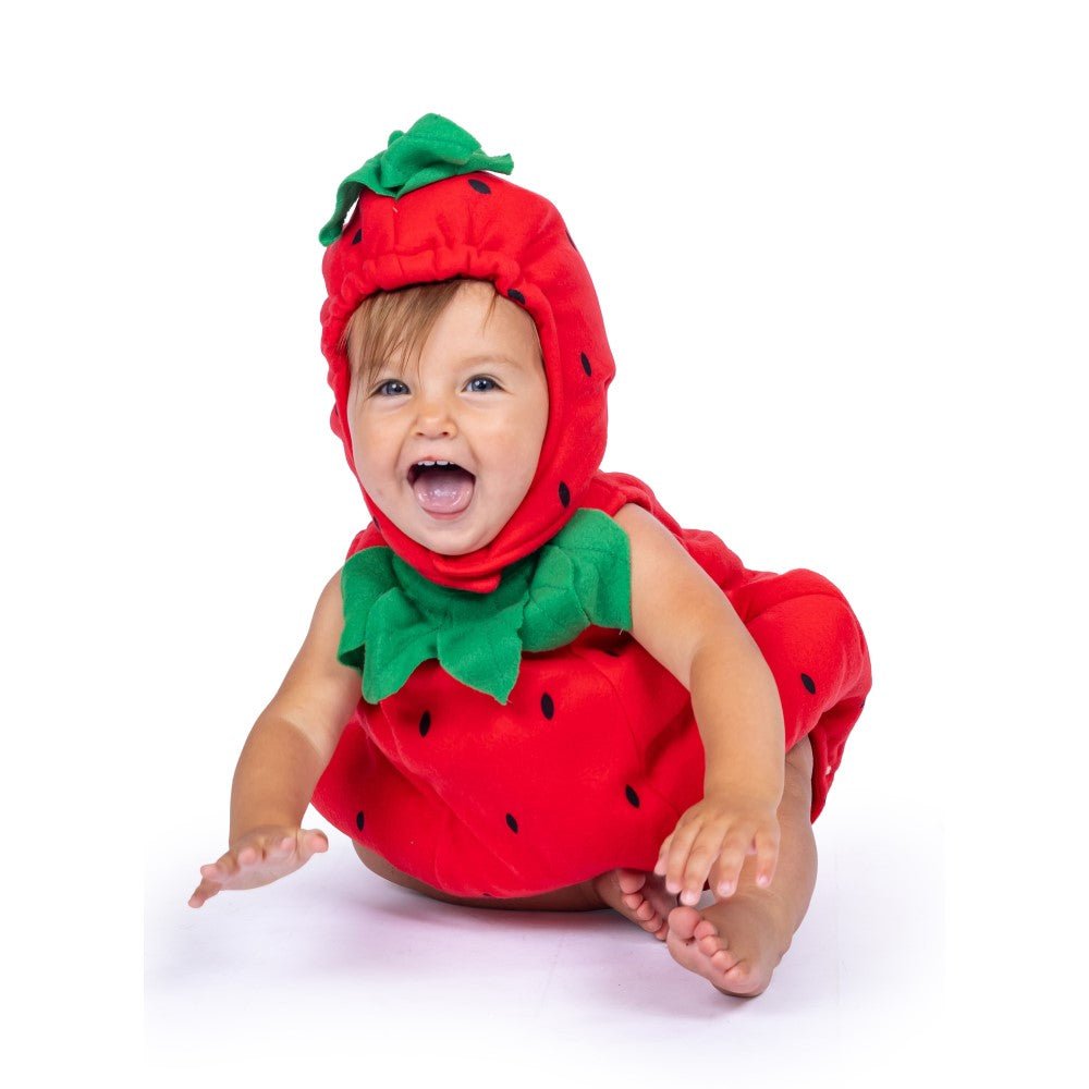  Dress Up America Strawberry Costume - Babies by Dress Up America - 0-6 Months - Bonton