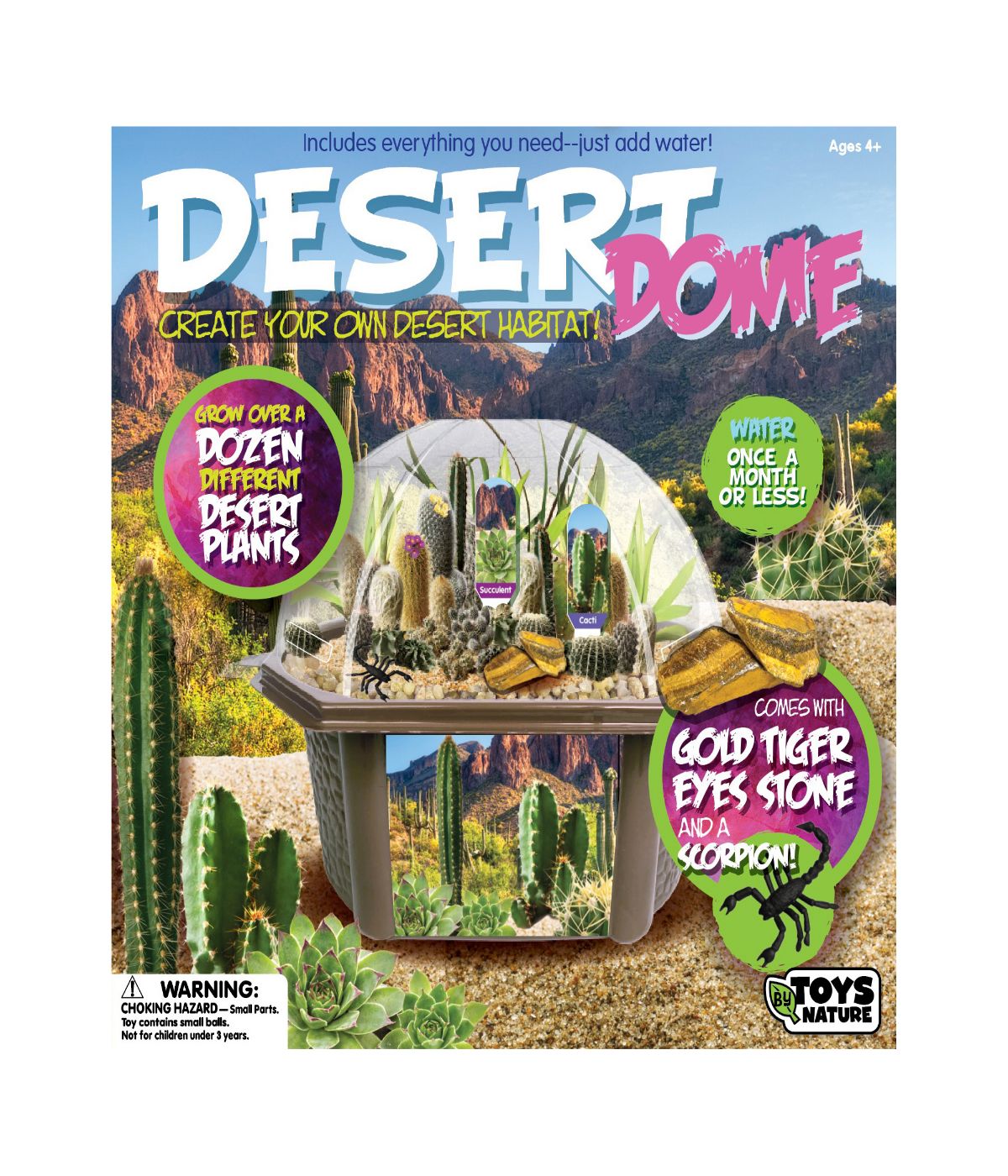  Biosphere Terrarium - Desert Dome Multi - Multi - Bonton