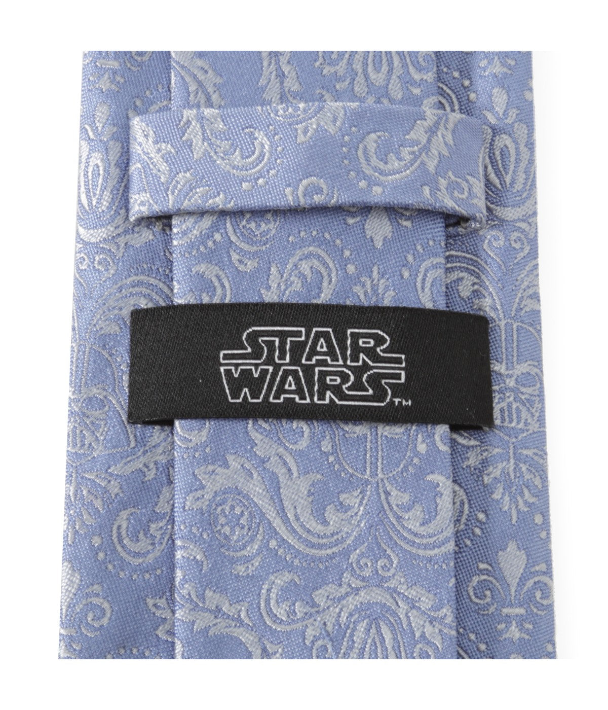  Cufflinks Damask Darth Vader Blue Men's Tie - Blue - Bonton