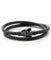 Darth Vader Helmet Double Wrap Stainless Steel Bracelet