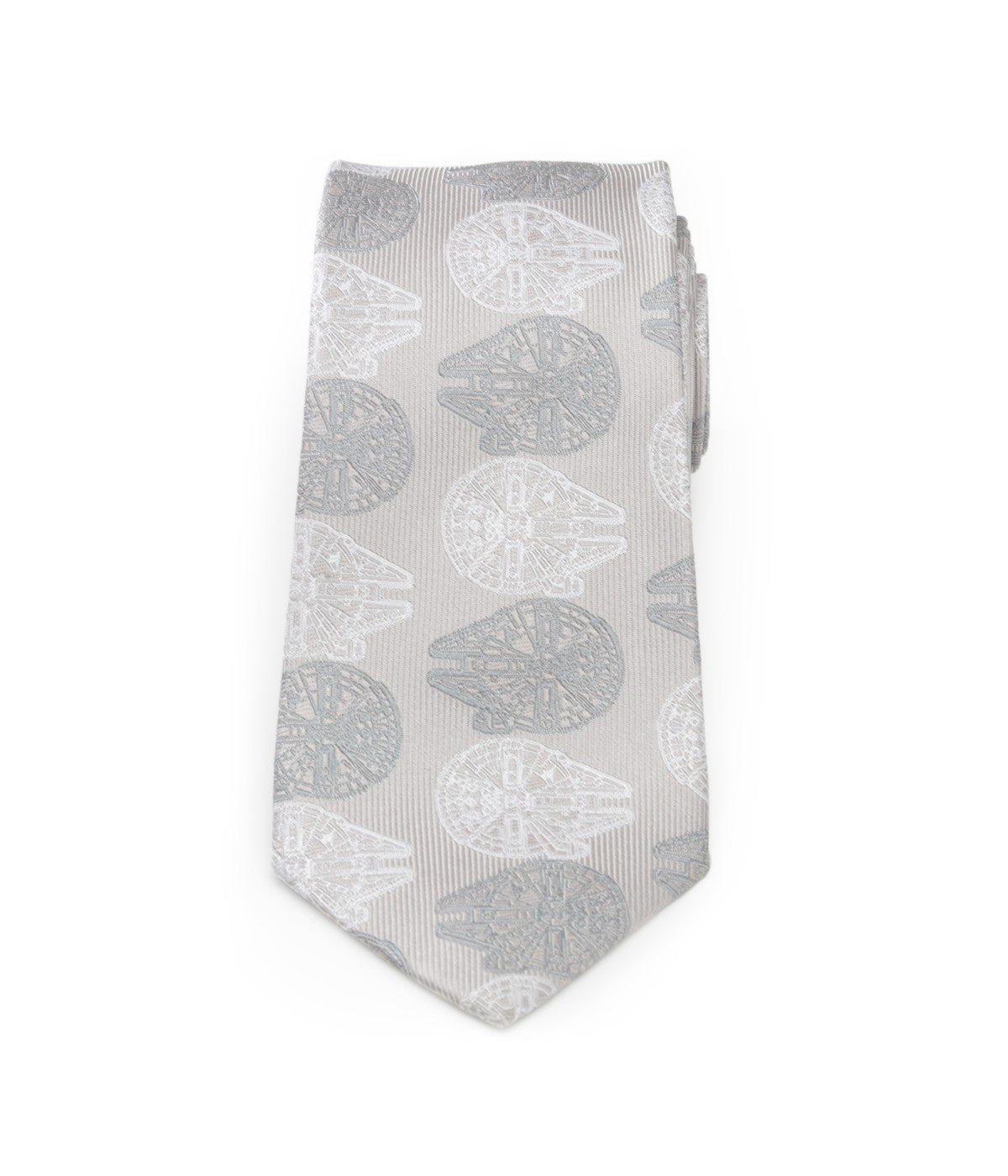  Cufflinks Falcon Gray Men's Tie - Gray - Bonton