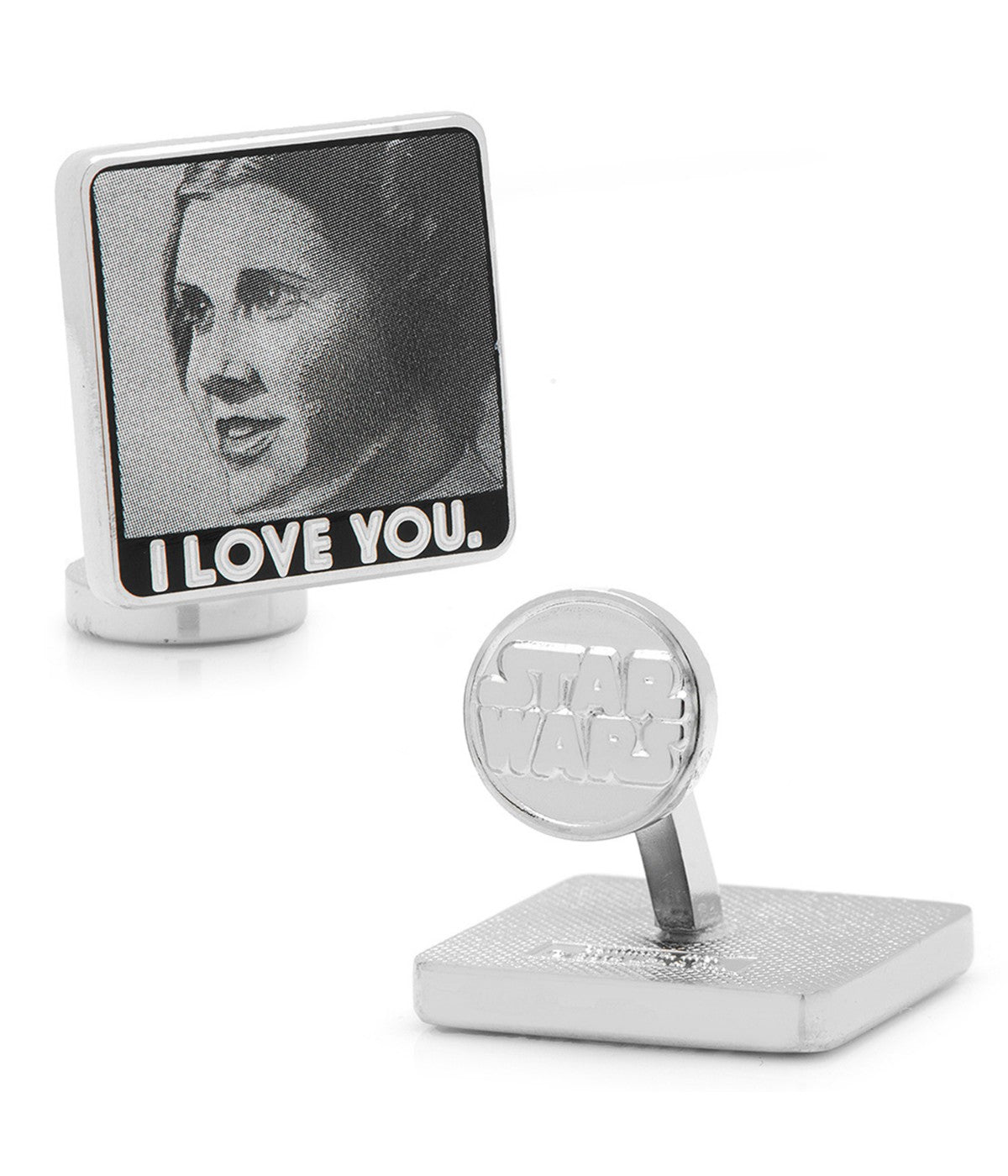  Cufflinks I Love You I Know Cufflinks - Gray - Bonton