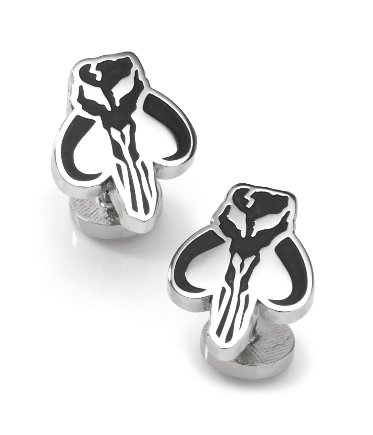  Cufflinks Mandalorian Cufflinks - Silver - Bonton