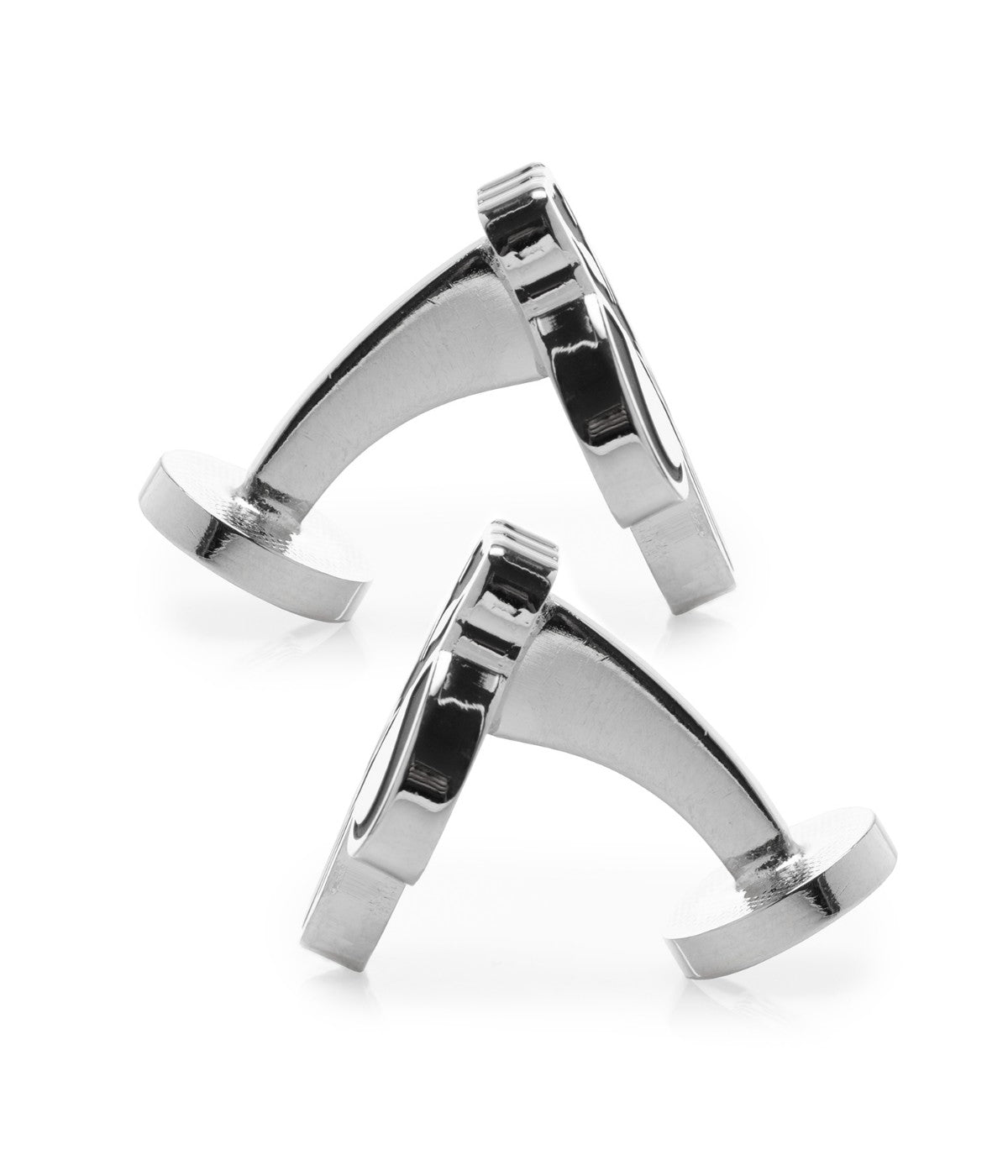  Cufflinks Mandalorian Cufflinks - Silver - Bonton