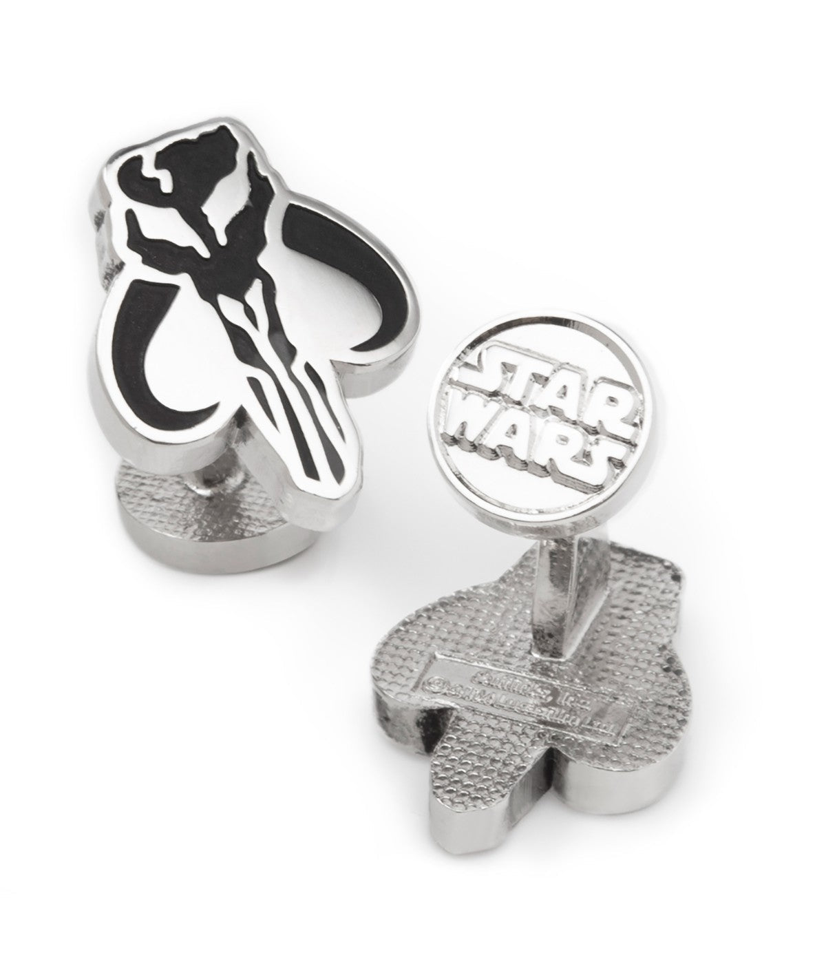  Cufflinks Mandalorian Cufflinks - Silver - Bonton