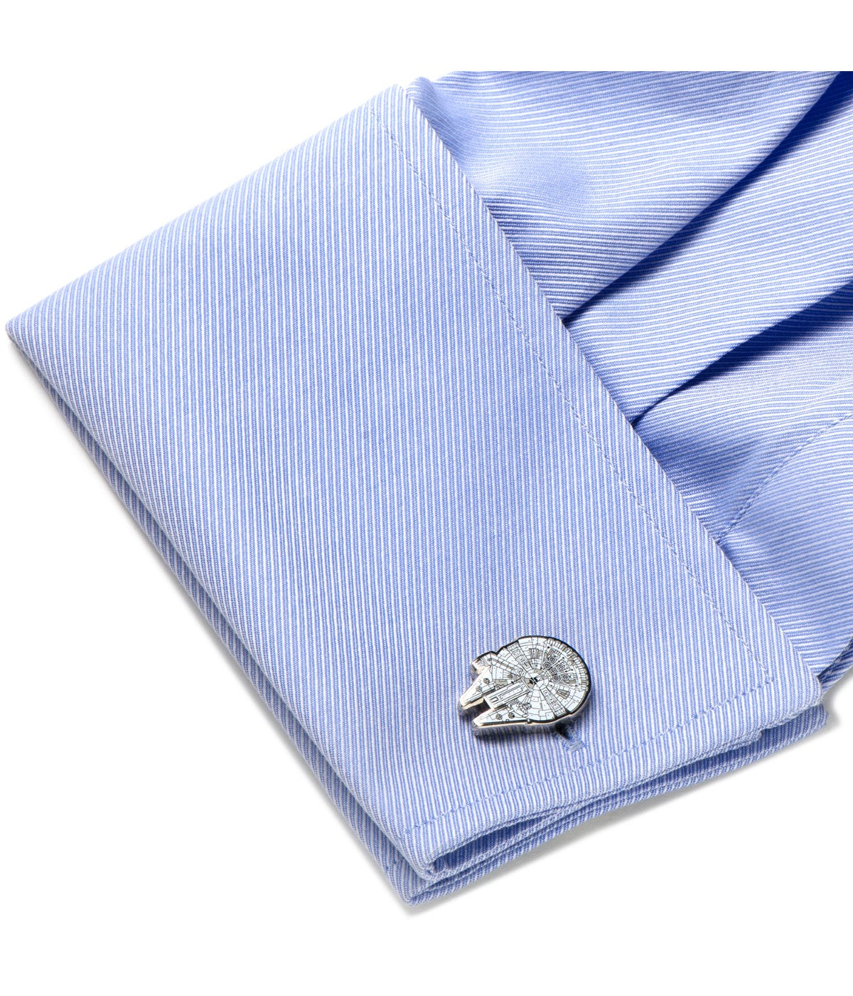  Cufflinks Millennium Falcon Blueprint Cufflinks - White - Bonton