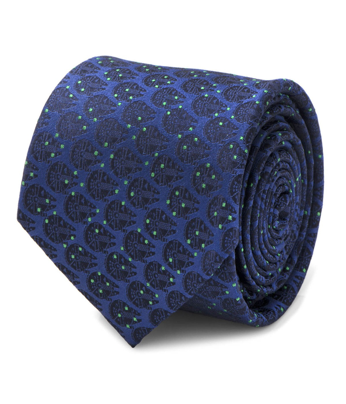  Cufflinks Millennium Falcon Men's Tie - Navy - Bonton