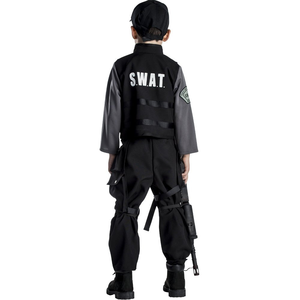  Dress Up America S.W.A.T. Costume - Kids by Dress Up America - Large (12-14) - Bonton