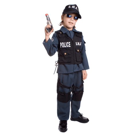 S.W.A.T. Police Officer Costume - Kids