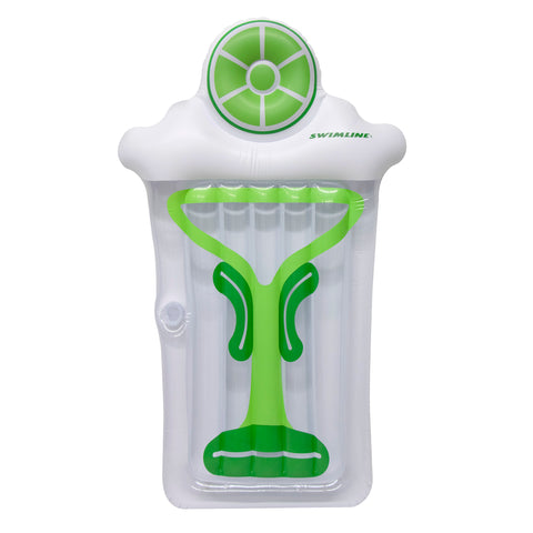 Inflatable Margarita Swimming Pool Float - 74" - Green and White