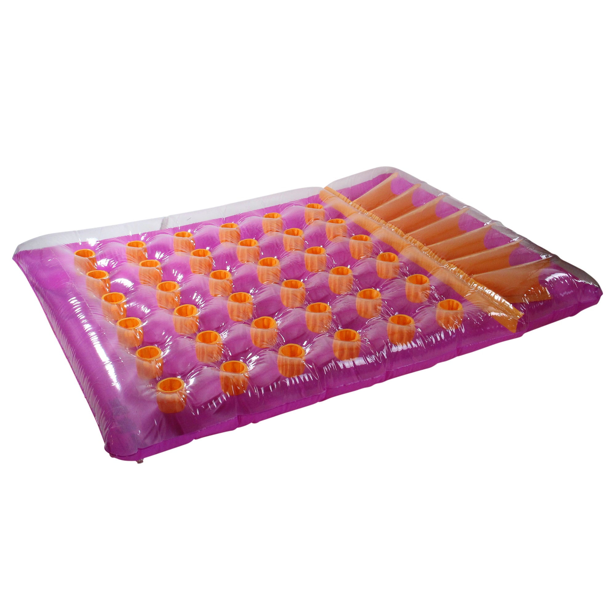  Swim Central Inflatable Purple Water Sports Double Swimming Pool Mat Float  78-Inch - Default Title - Bonton