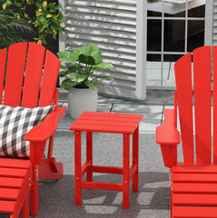 Outdoor Patio Adirondack Side Table