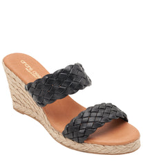 Aria Braided Wedge Sandal