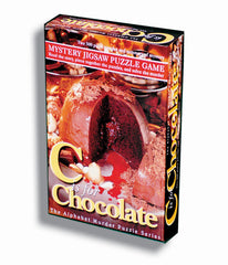 C is for Chocolate Murder Mystery Jigsaw Puzzle: 1000 Pcs Multi