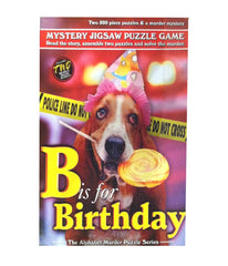 B is for Birthday Murder Mystery Jigsaw Puzzle: 1000 Pcs Multi