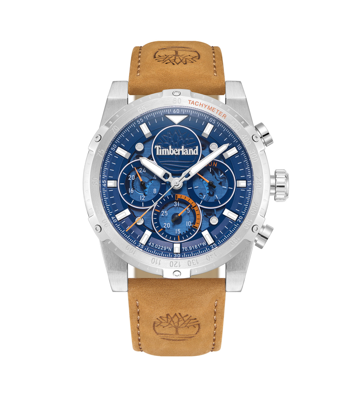 Timberland Sherbrook Multifunction Watch Wheat