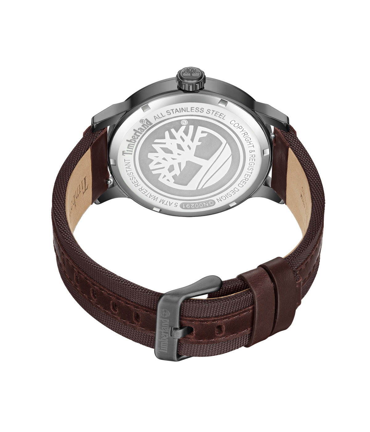  Timberland Westerly Three Hand Watch Brown Dark - Brown Dark - Bonton