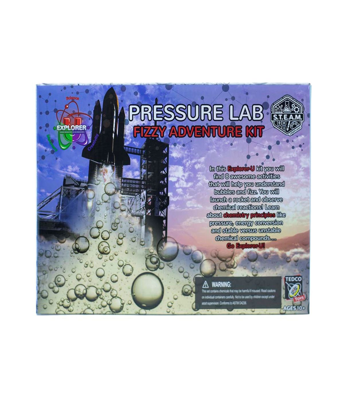  Explorer-U Pressure Lab Fizzy Adventure Kit Multi - Multi - Bonton