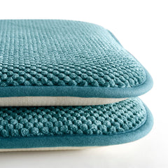 Dan River 2-4 Pack Memory Foam Non-Slip 16x16'' Chair Cushion Pad