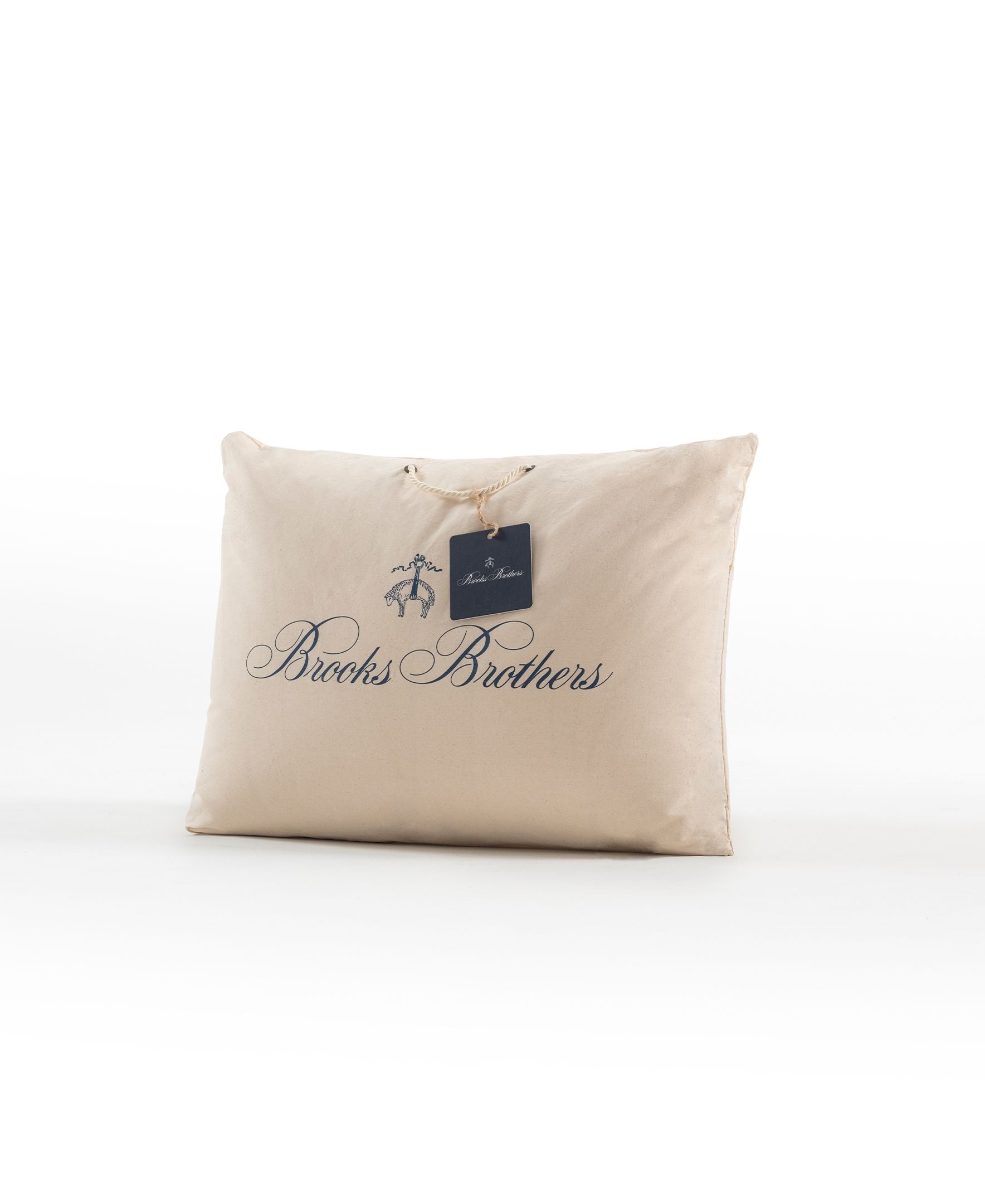  Brooks Brothers Tencel Pillow - White - Bonton