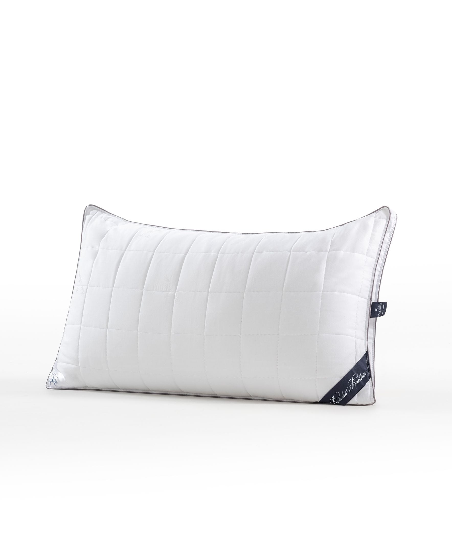  Brooks Brothers Tencel Pillow - White - Bonton