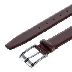 Cameron 35mm Burnished Leather Dress Belt