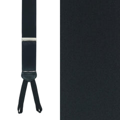 Sutton Solid Color Silk Formal End Braces