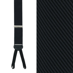 Leyton Diagonal Lined Tone on Tone Silk Formal Braces