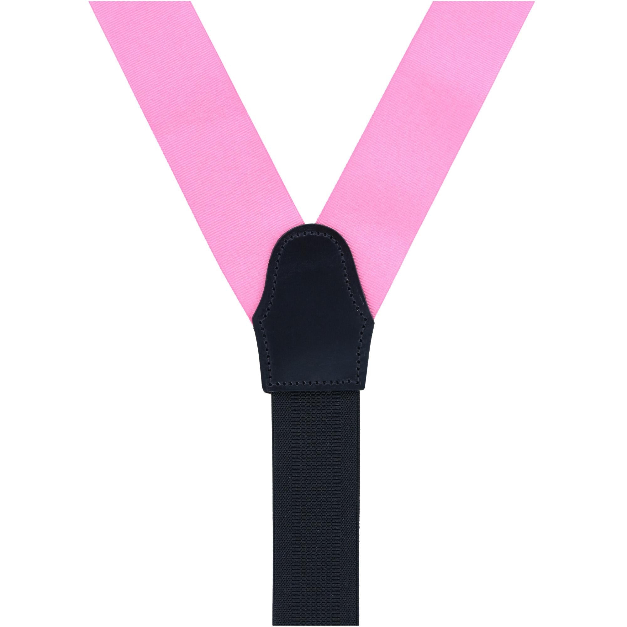  Trafalgar Phoenix 38mm Grosgrain Non Stretch Ribbon Button End Braces - Black - Bonton