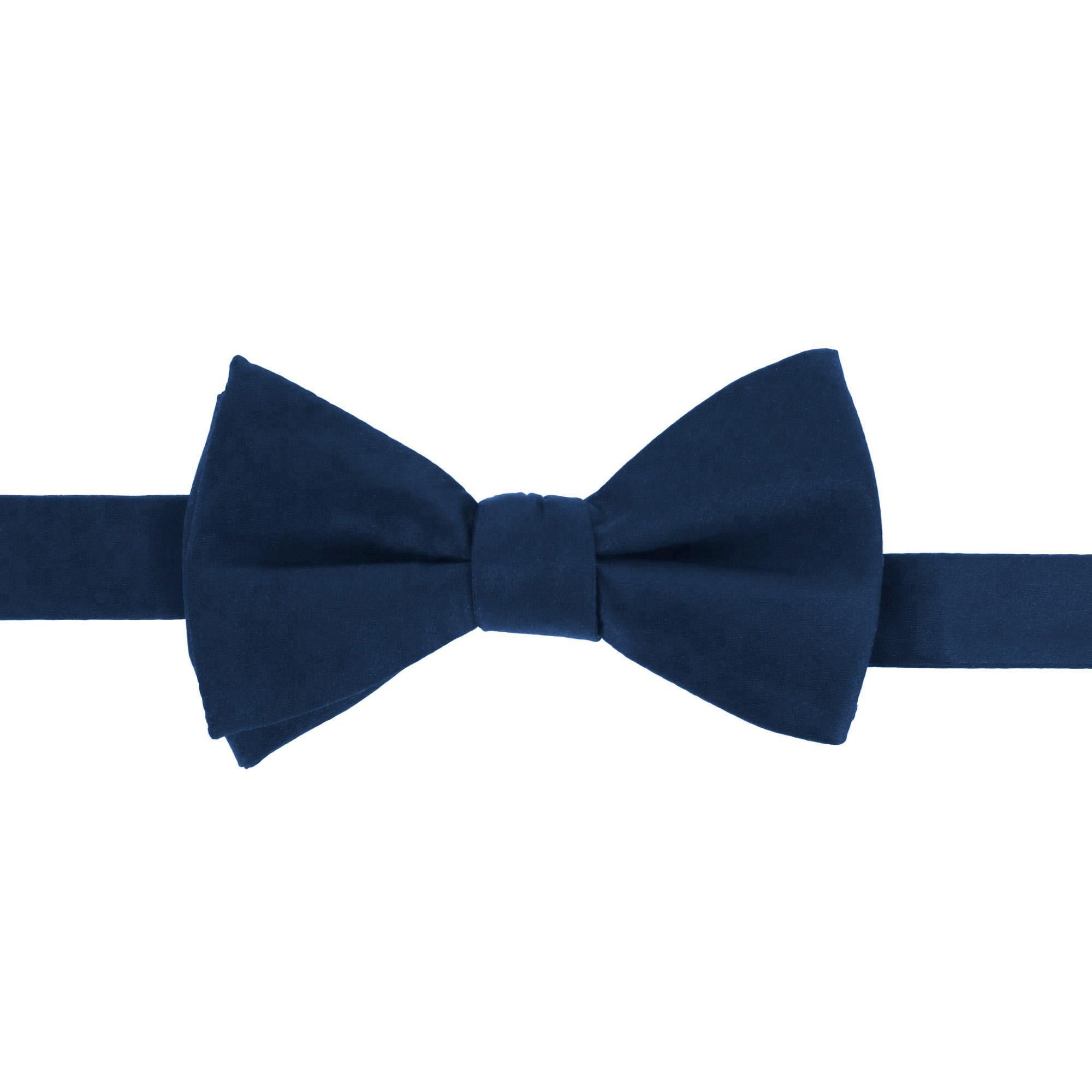  Trafalgar Sutton Solid Color Silk Bow Tie - Ivory - Bonton