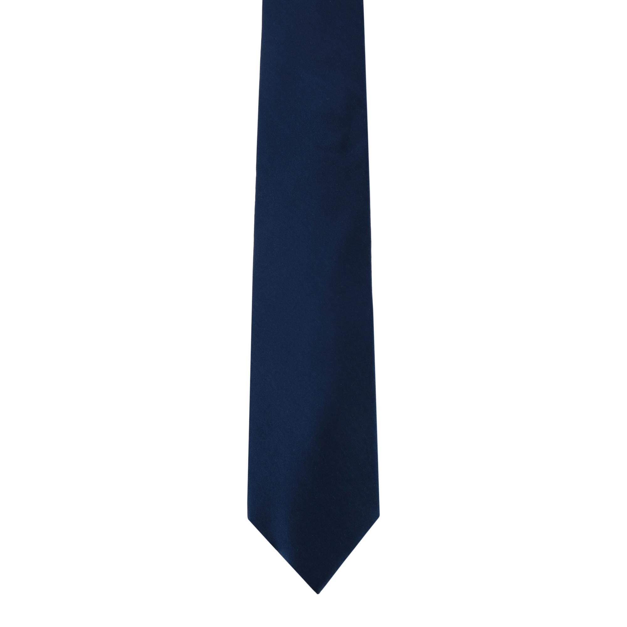  Trafalgar Sutton Solid Color Silk Necktie - White - Bonton