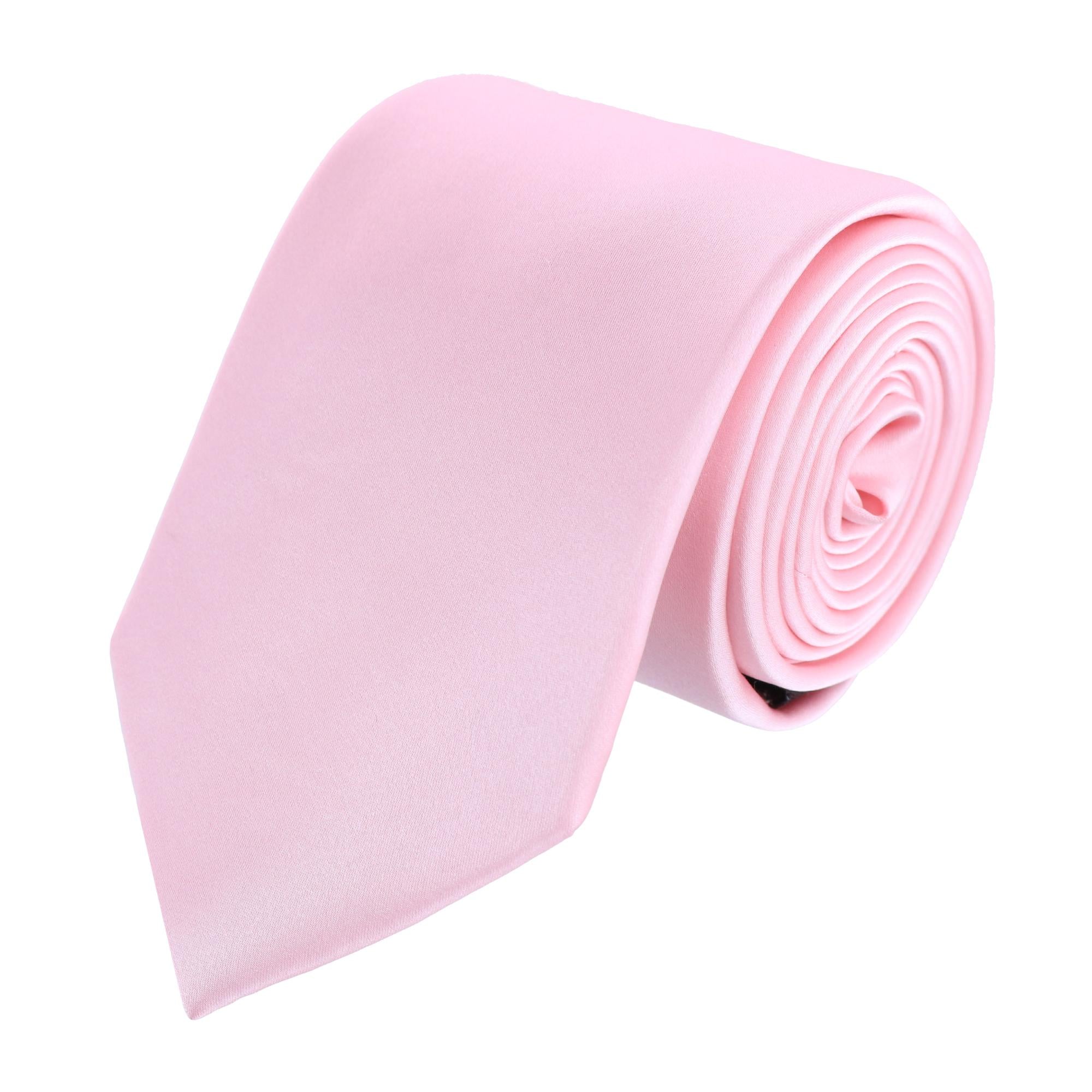  Trafalgar Sutton Solid Color Silk Necktie - White - Bonton