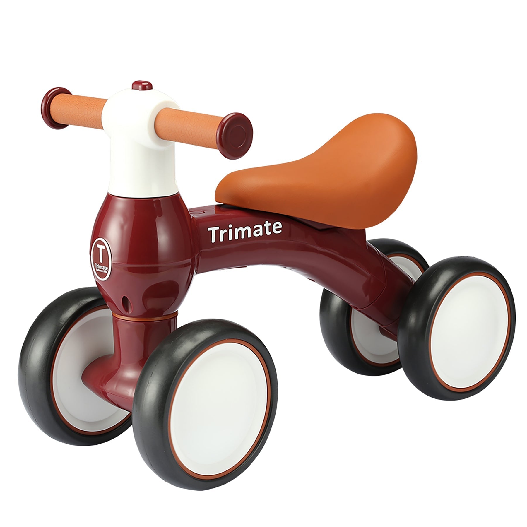  Trimate Trimate Baby Walker Balance Bike in Wine Red - Red - Bonton