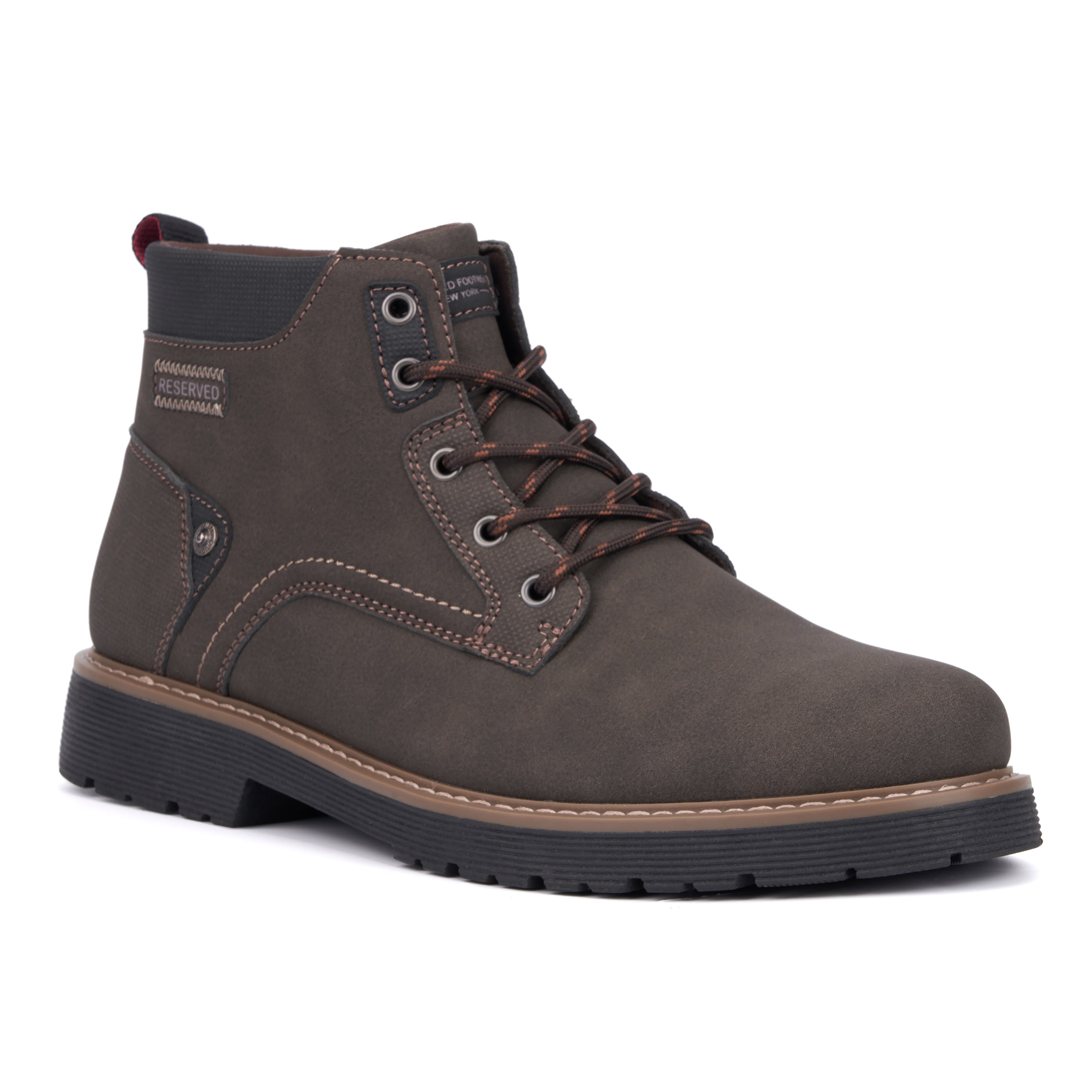  Reserved Footwear New York Men's Neal Ankle Boots - Black - Bonton