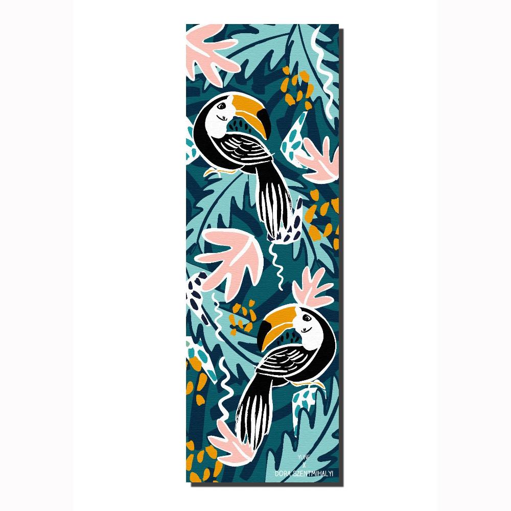  Yune Yoga Yune Yoga 5mm Yoga Mat Dora Szentmihalyi Toucan by Yune Yoga - Default Title - Bonton