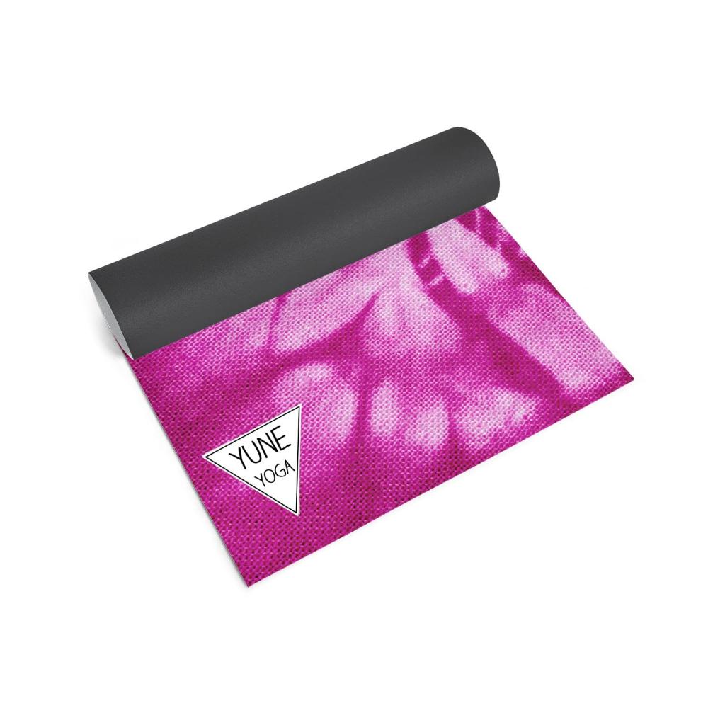  Yune Yoga Yune Yoga Pink Tie Dye Mat Elan 5mm by Yune Yoga - Default Title - Bonton