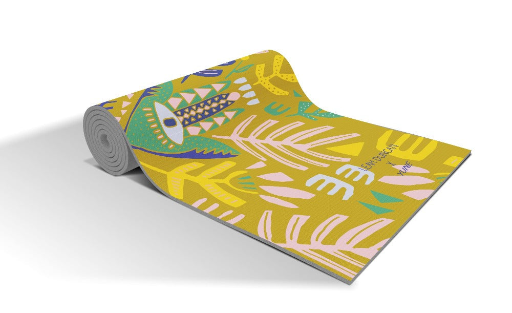  Yune Yoga Yune Yoga Mat Leah Duncan Hamsa by Yune Yoga - Default Title - Bonton