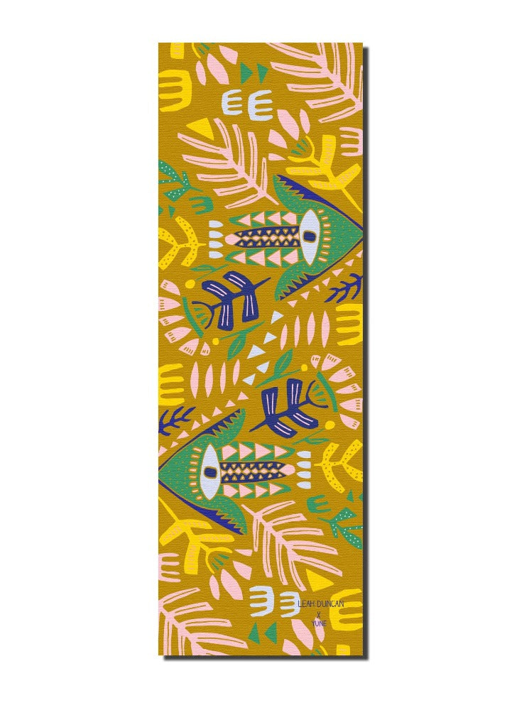  Yune Yoga Yune Yoga Mat Leah Duncan Hamsa by Yune Yoga - Default Title - Bonton